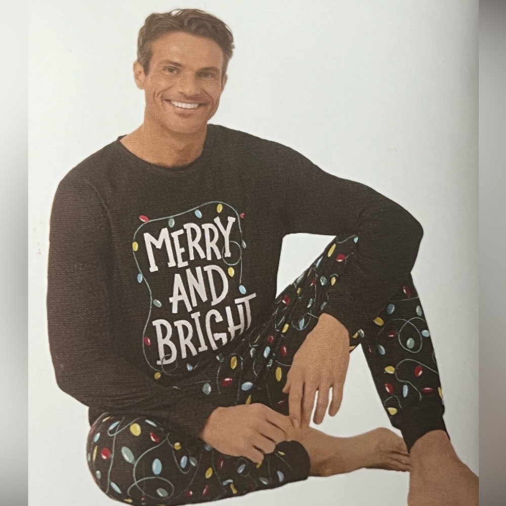 Holiday Time Men’s Sleepwear Set NWT Size S